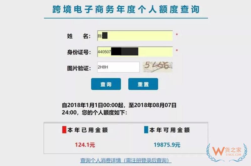 跨境電商個(gè)人額度查詢？查查你的跨境電商個(gè)人額度用了多少！貨之家