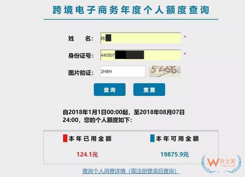 剁手節(jié)剛過(guò)，快來(lái)查查你的跨境電商個(gè)人額度用了多少！貨之家