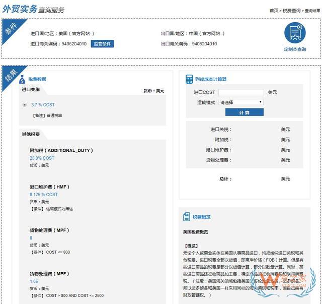 外貿必備7大網站，教你查詢各國進口關稅—貨之家