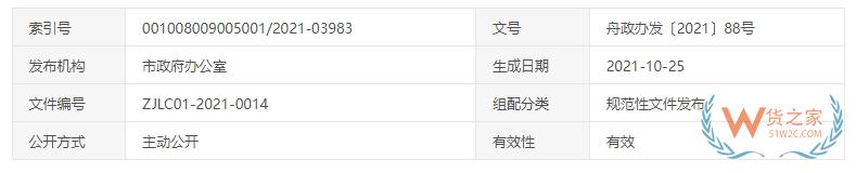 跨境政策.一百一十一|舟山_舟山跨境電商綜試區(qū)關于跨境電商的扶持政策-貨之家